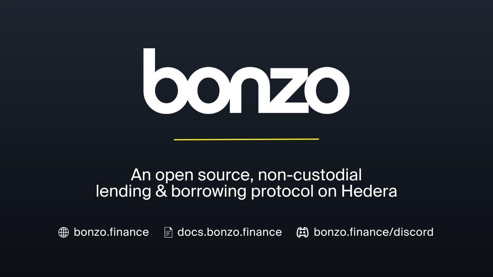 Bonzo lending and borrowing protocol title card